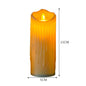 Flameless Flickering LED Pillar Candles