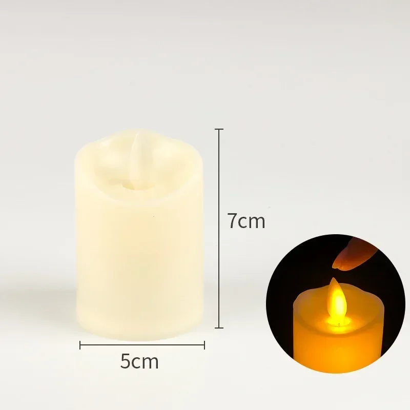 Flameless LED Candle Light Fixture