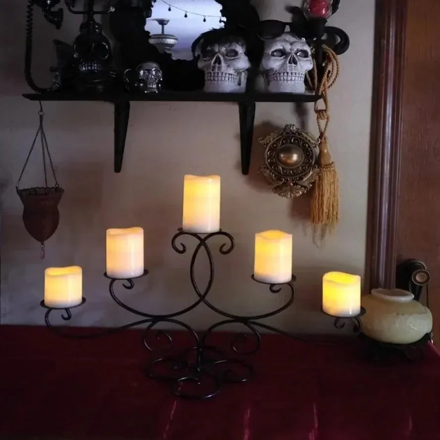 Flameless LED Candle Light Fixture