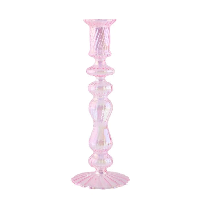 Floriddle Retro Glass Candle Holders