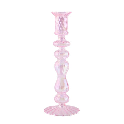 Floriddle Retro Glass Candle Holders