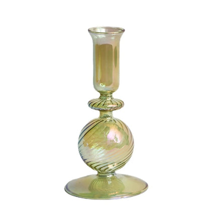 Floriddle Retro Glass Candle Holders