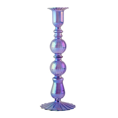 Floriddle Retro Glass Candle Holders