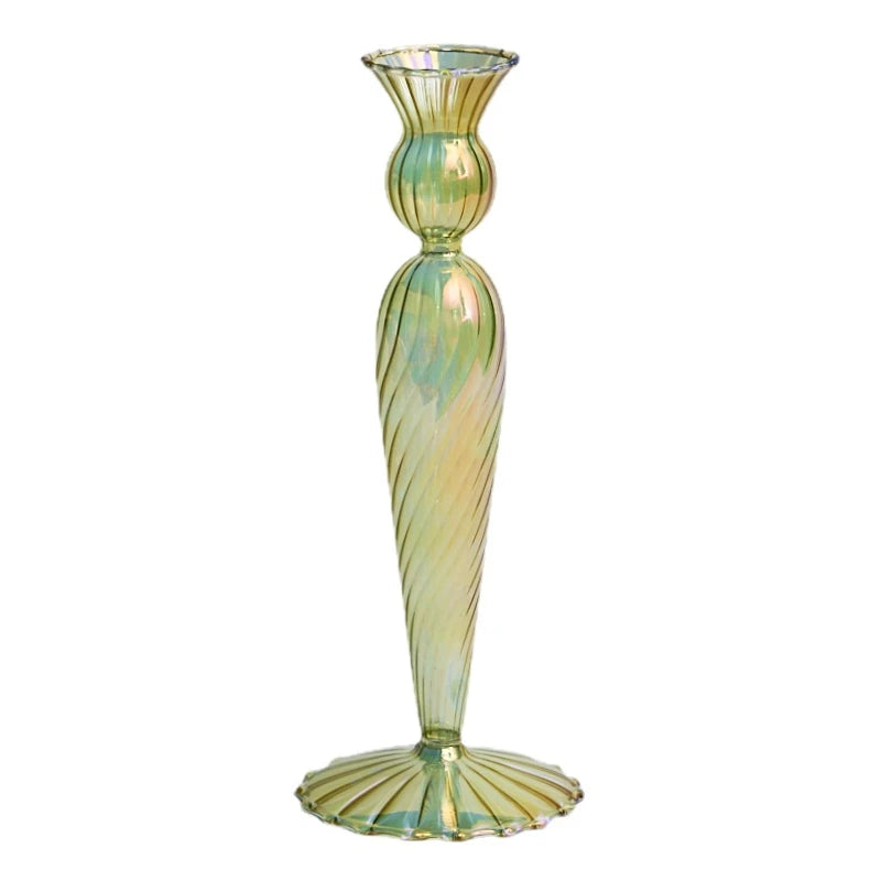 Floriddle Retro Glass Candle Holders