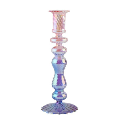 Floriddle Retro Glass Candle Holders