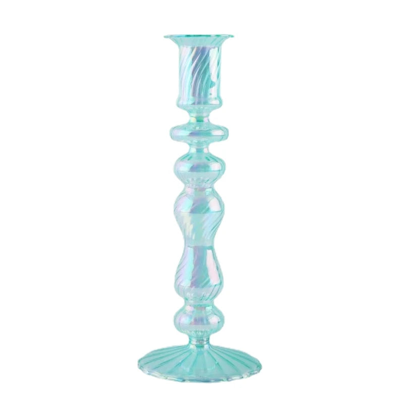 Floriddle Retro Glass Candle Holders