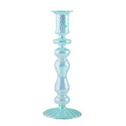 Floriddle Retro Glass Candle Holders