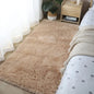 Fluffy Beige Shaggy Carpet for Bedrooms