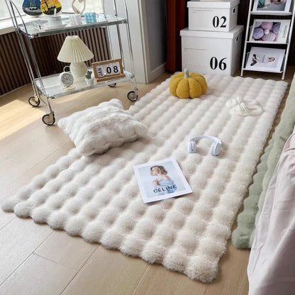 Fluffy Faux Fur Area Rug