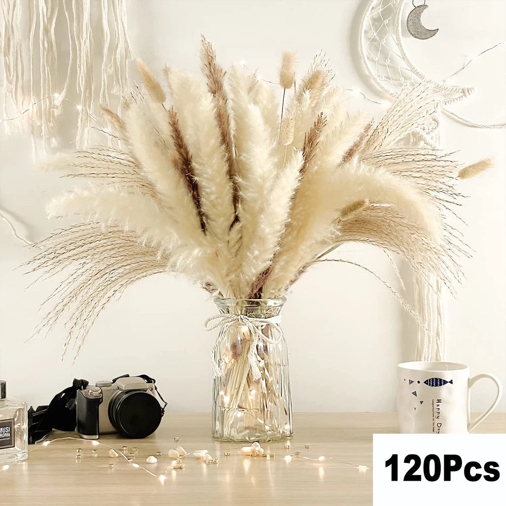 Fluffy Natural Dried Pampas Bouquet