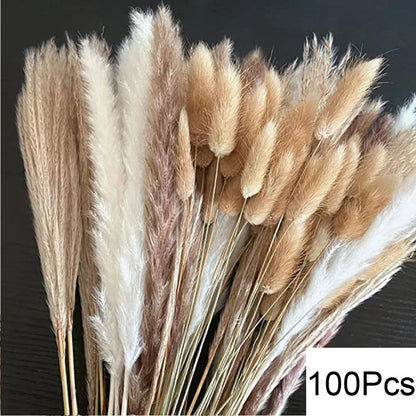 Fluffy Natural Dried Pampas Bouquet