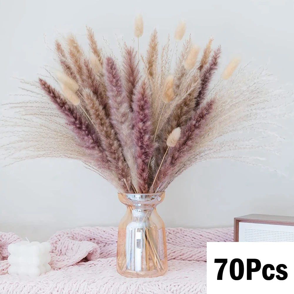 Fluffy Natural Dried Pampas Grass