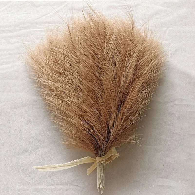 Fluffy Pampas Grass Faux Flowers