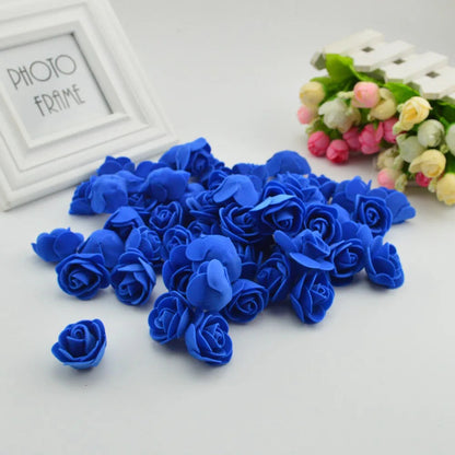 Foam Rose Teddy Bear Decorations