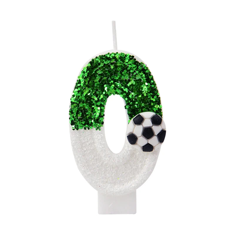 Football Cake Candle Set for Kids