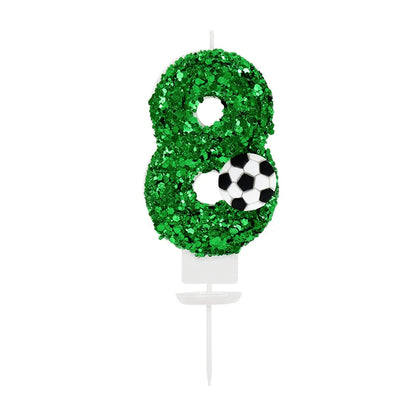 Football Cake Candle Set for Kids