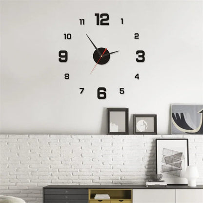 Frameless 3D Luminous Acrylic Clock