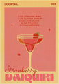 Frameless Cocktail Wall Art Poster