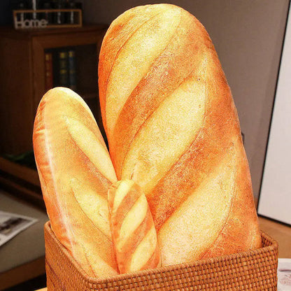 French Bread Plush Pillow Toy