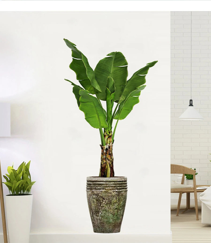 Fresh Green Plant Wall Stickers