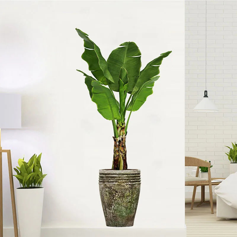 Fresh Green Plant Wall Stickers