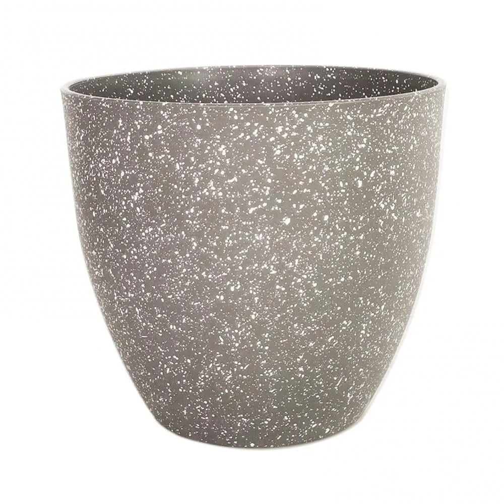 Frosted Plastic Flower Pots - Modern