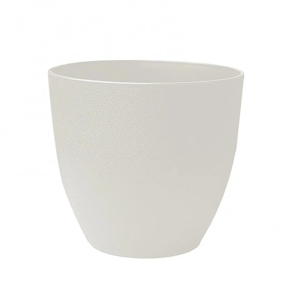 Frosted Plastic Flower Pots - Modern