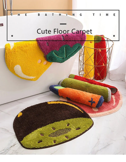 Fruit Shape Anti-Slip Bath Mat