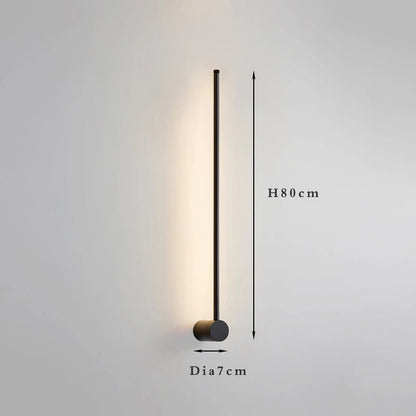 Fumi Long LED Strip Wall Light