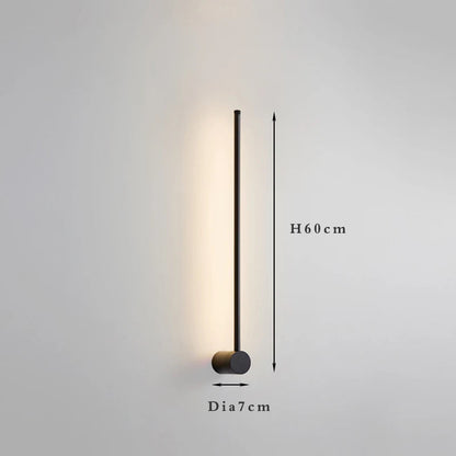 Fumi Long LED Strip Wall Light