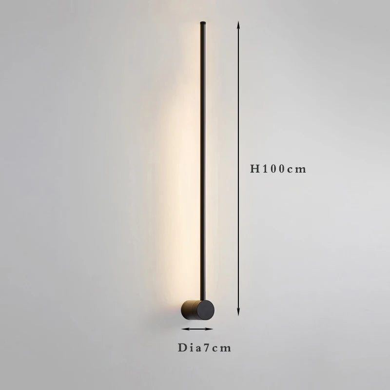 Fumi Long LED Strip Wall Light