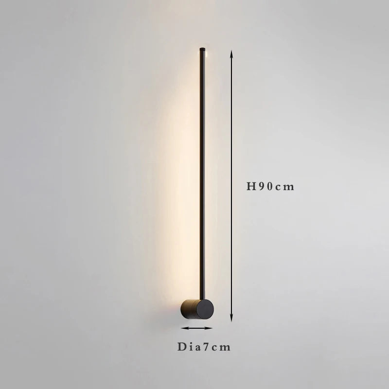 Fumi Long LED Strip Wall Light