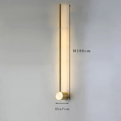 Fumi Long LED Strip Wall Light