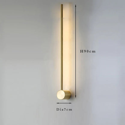 Fumi Long LED Strip Wall Light