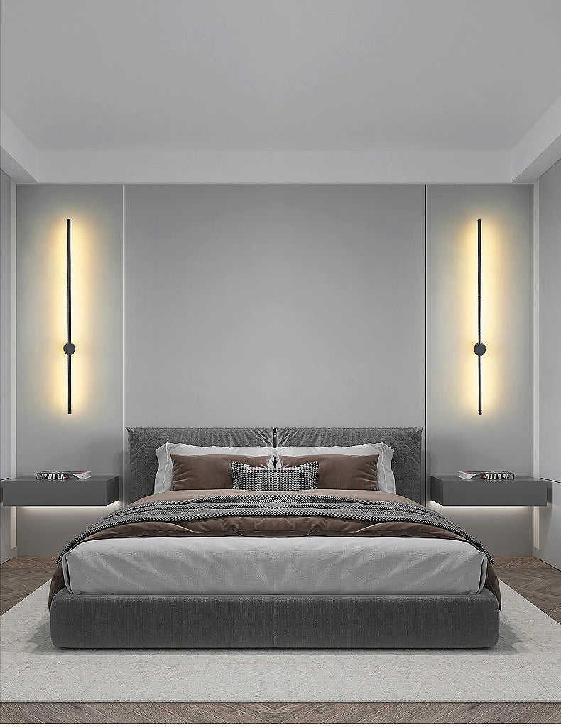 Fumi Long LED Strip Wall Light