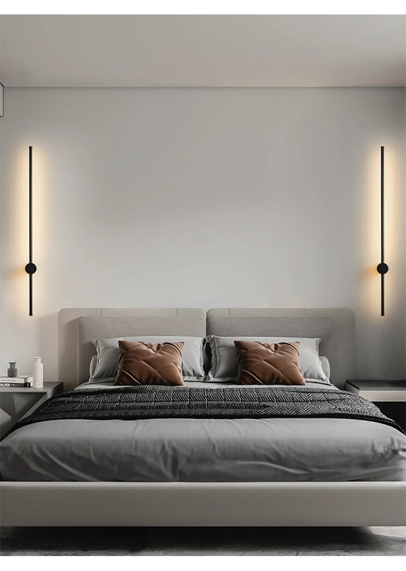 Fumi Long LED Strip Wall Light