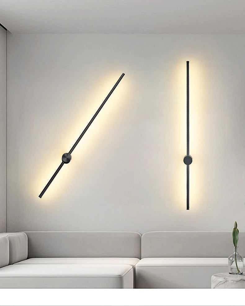 Fumi Long LED Strip Wall Light