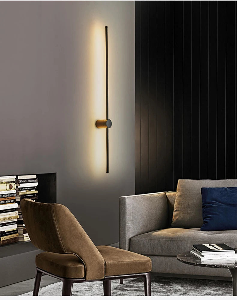 Fumi Long LED Strip Wall Light