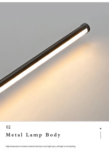 Fumi Long LED Strip Wall Light