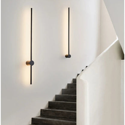 Fumi Long LED Strip Wall Light