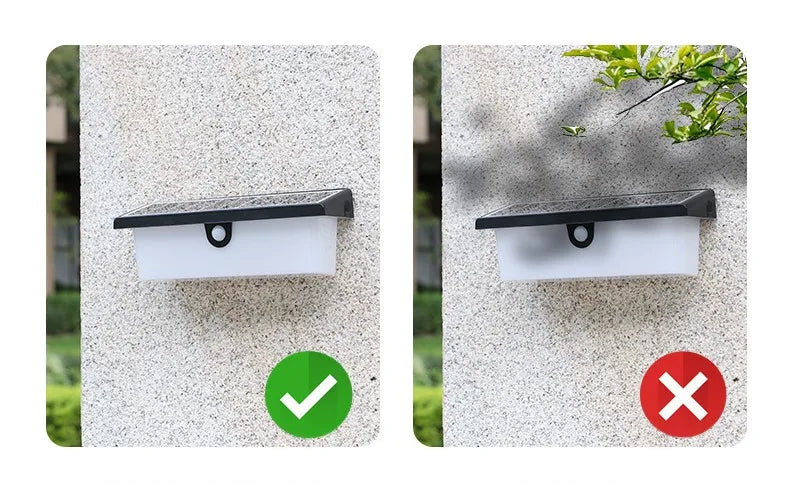 GAVT Solar Motion Sensor Wall Lights