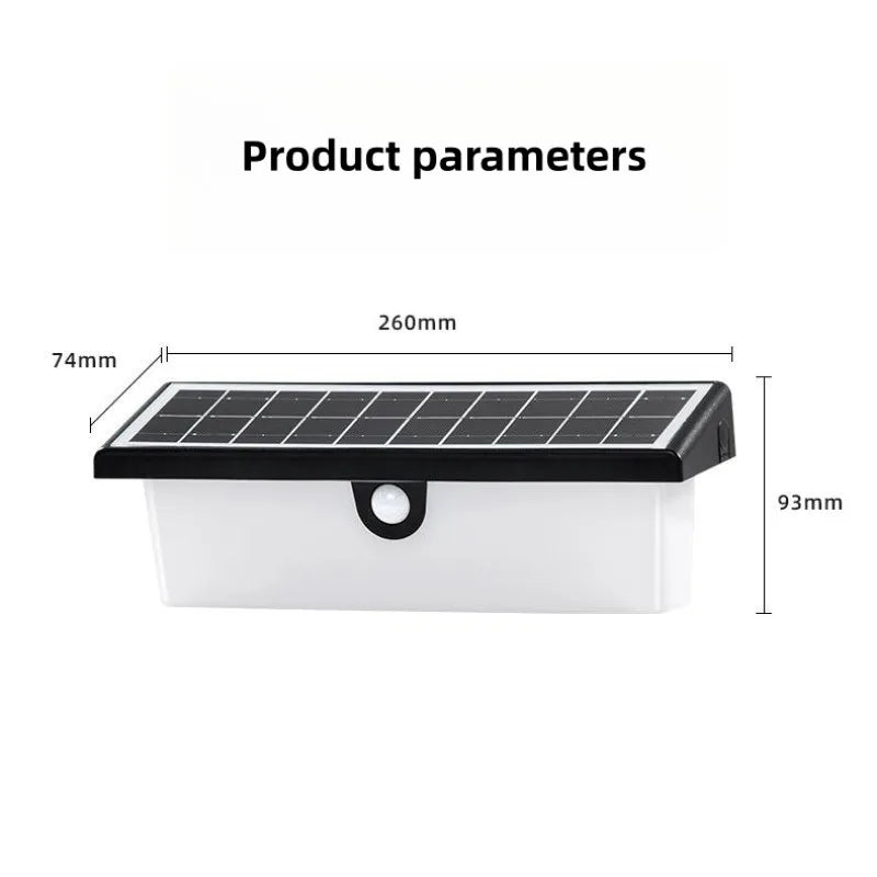 GAVT Solar Motion Sensor Wall Lights