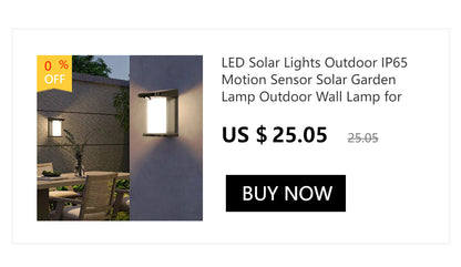 GAVT Solar Motion Sensor Wall Lights