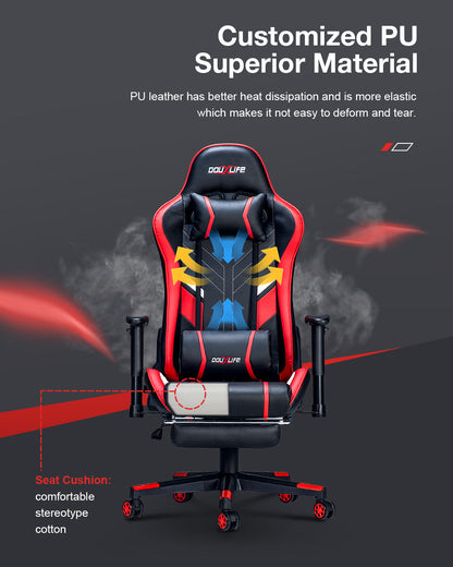 GC-RC03 Ergonomic Massage Gaming Chair