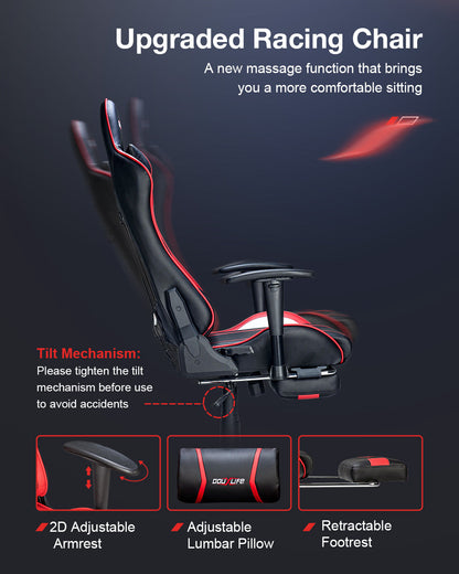 GC-RC03 Ergonomic Massage Gaming Chair