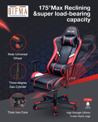 GC-RC03 Ergonomic Massage Gaming Chair