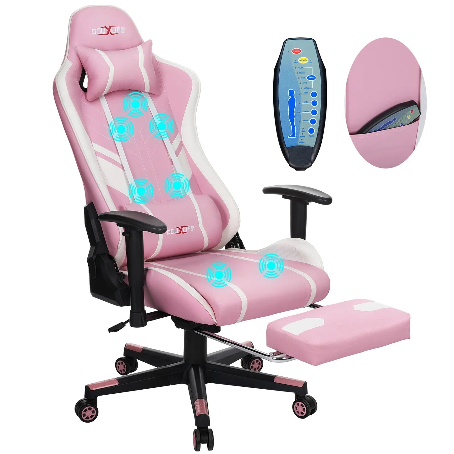 GC-RC03 Ergonomic Massage Gaming Chair