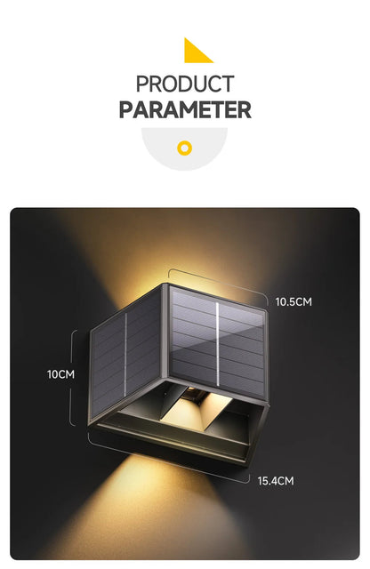 GOTOBE Solar LED Wall Light