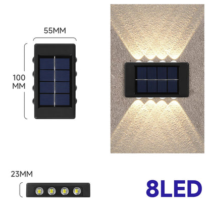 GOTOBE Solar LED Waterproof Wall Light