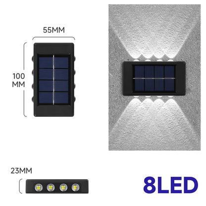 GOTOBE Solar LED Waterproof Wall Light